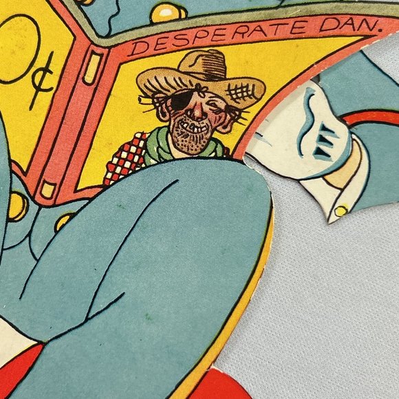 Vintage Mechanical Valentine Card Moving Eyes Arm Telegram Heart Stand Up - Picture 9 of 12